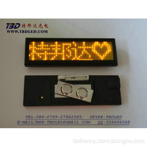 led name badge sign-B1248Yy